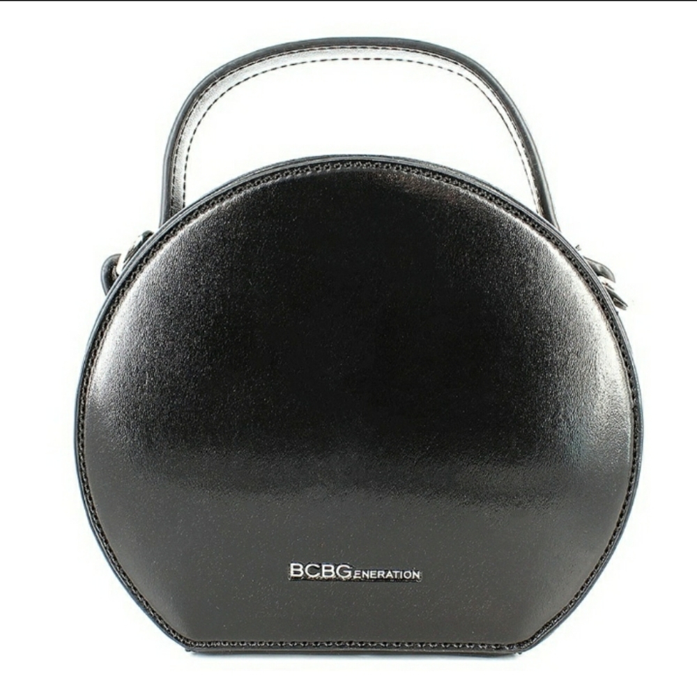 NEW! BCBGeneration Mini Crossbody Black Purse - Picture 4 of 12
